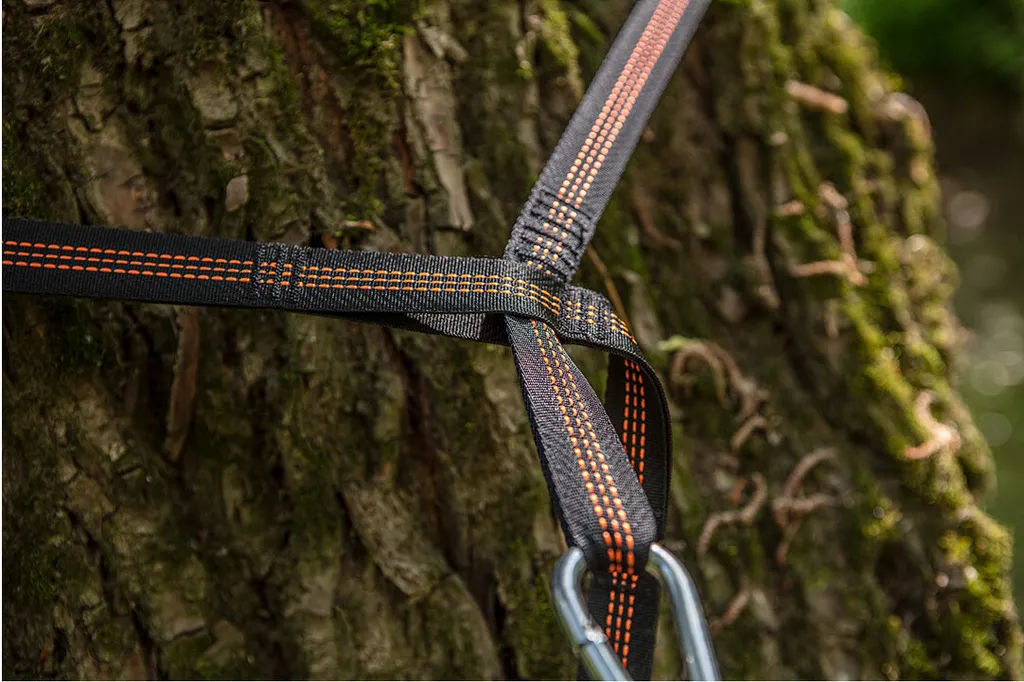 NEO TOOLS Sangles de Hamac 2,5m, Charge 300kg, 15 Boucles de Fixation