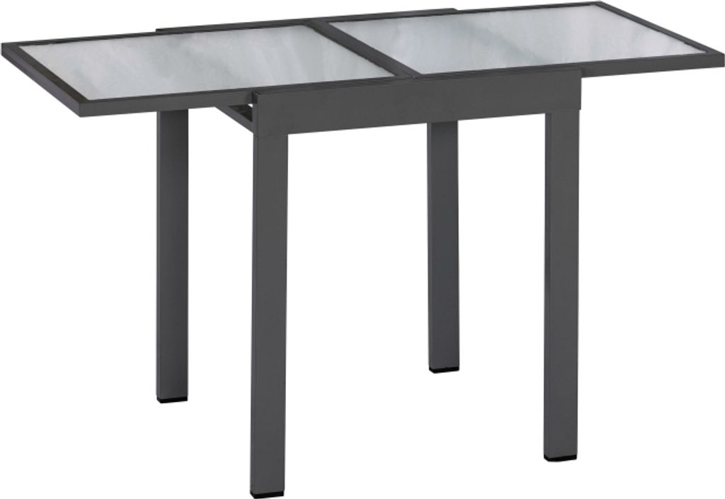 Balkonový stůl Merxx rozkládací 65/130 x 65 cm - hliníkový Obrázek produktu 2