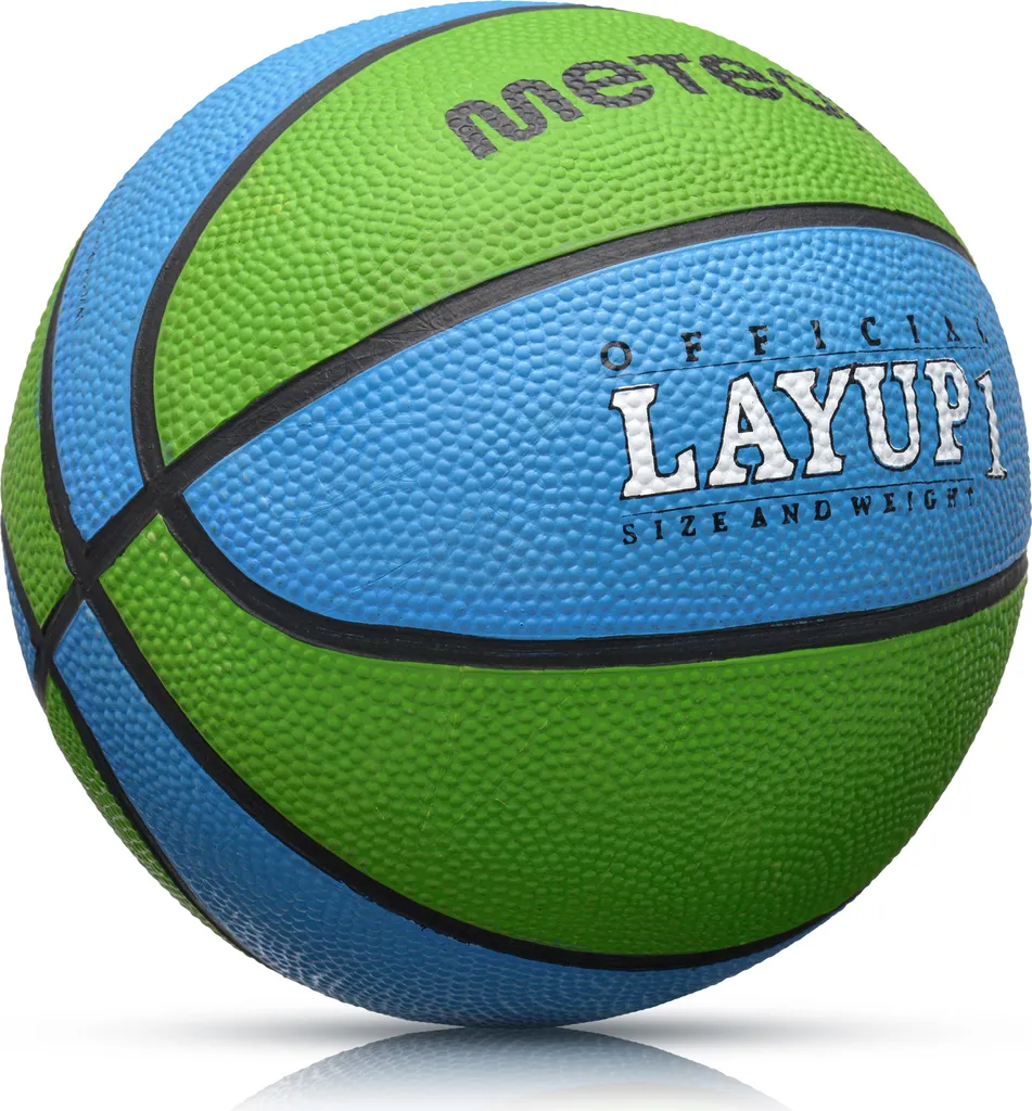 Ballon de basket Meteor LAYUP taille 1 pour entraînement jeunes enfants - 2