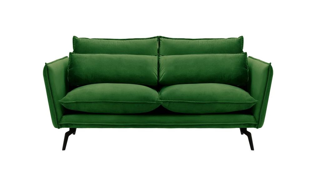 SLF24 - 2,5-Sitzer-Sofa Layla - dunkelgrün - Velluto 10