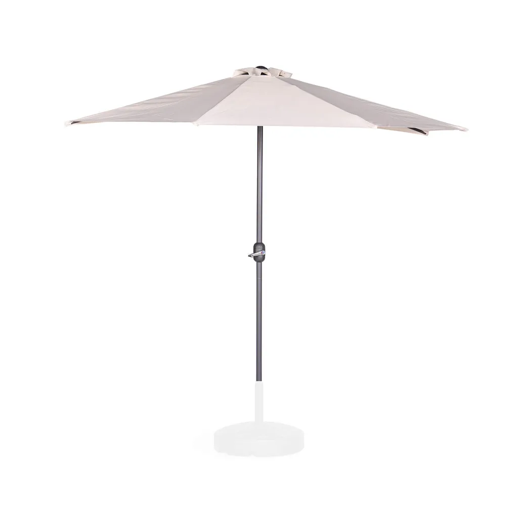 Ombrellone Rebecca Mobili Abuliton 235x270x135 Beige per Balcone