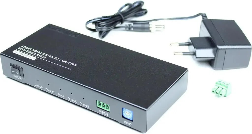 Répartiteur HDMI 4K : Fini les écrans noirs avec Gestion EDID 1x4 - 3