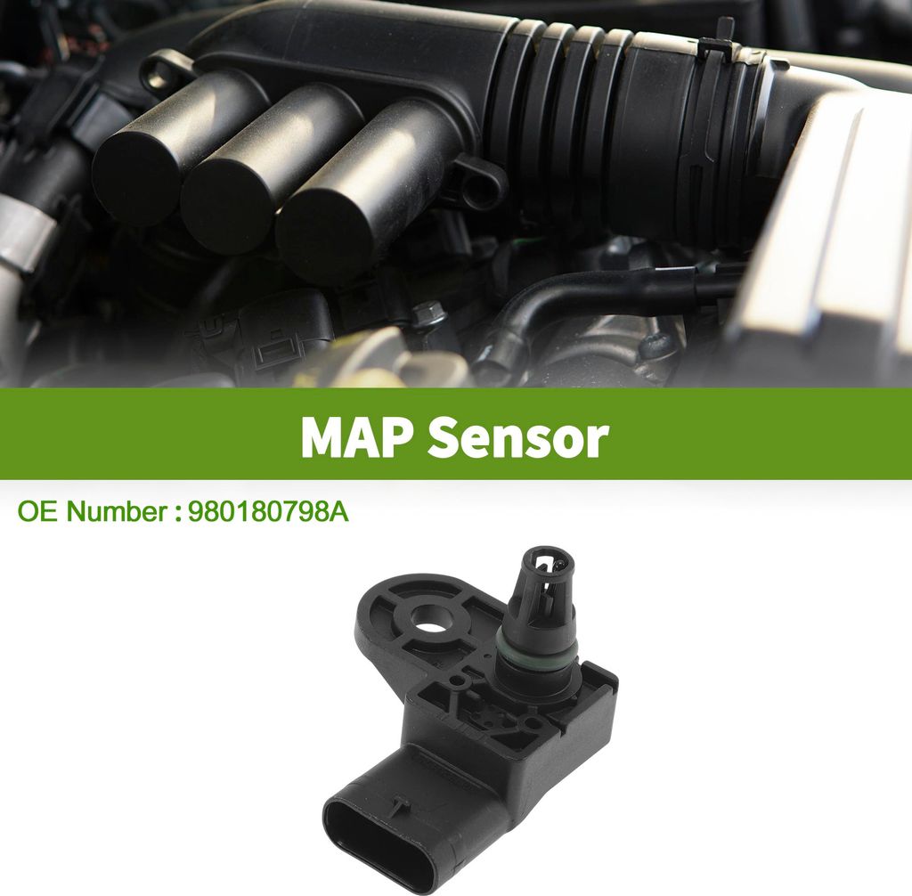 Manifold Absolute Pressure MAP Sensor Für Buick Excelle 2003-2016 No.980180798A 1 Stück