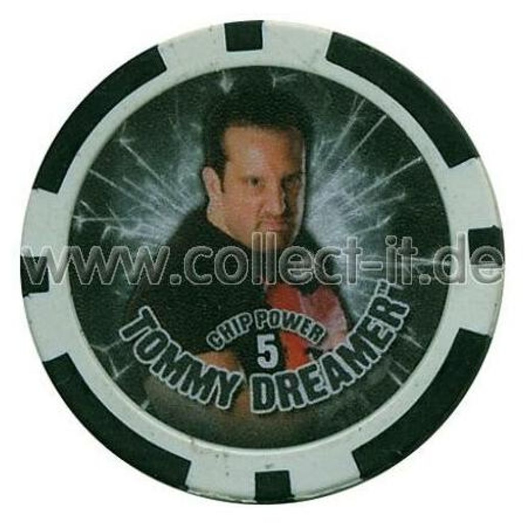 WWE Chip Regular - Tommy Dreamer - schwarz - Serie 3