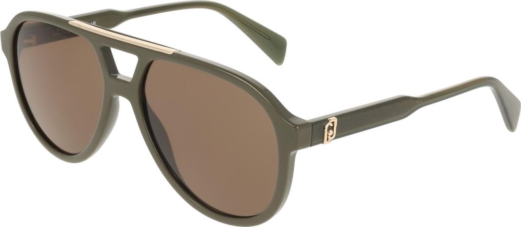Liu Jo LJ821S Olive green 57/15/140 Damen Sonnenbrillen