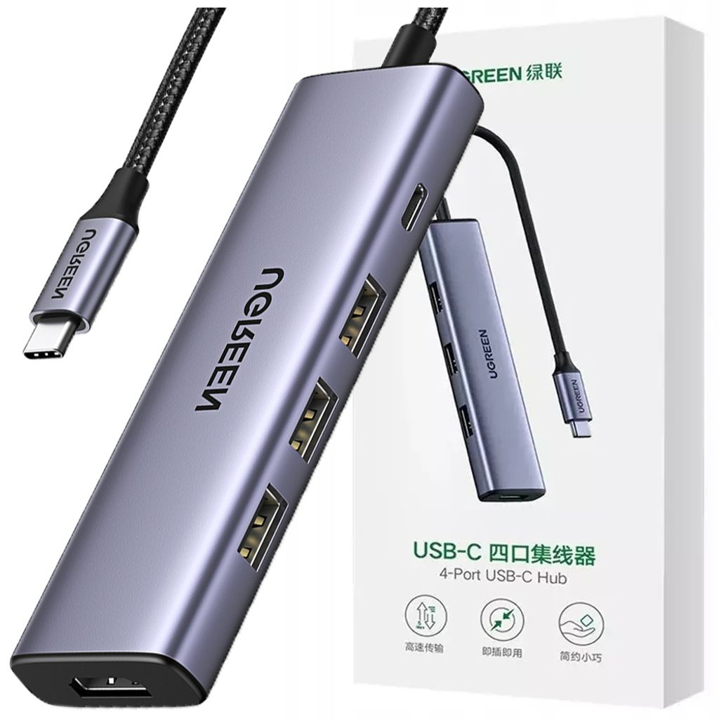 Ugreen 15596, Kabelgebunden, USB 3.2 Gen 1 (3.1 Gen 1) Produktbild 