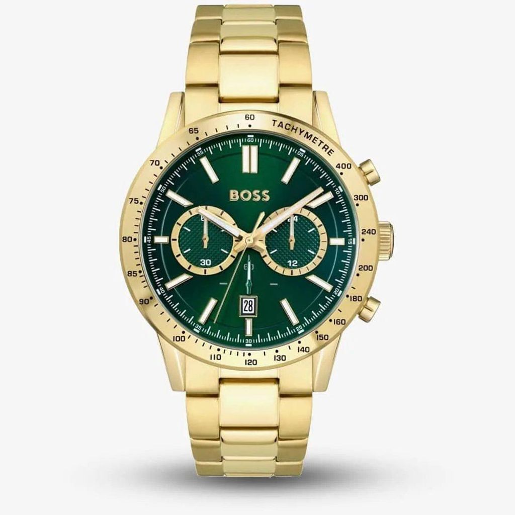 Herrenuhr Hugo Boss Allure 1513923, Gold / Grün Produktbild 