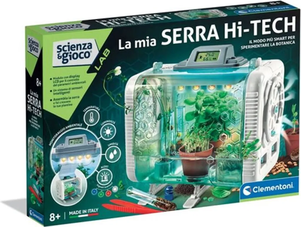 Clementoni Science & Play Lab La Mia Serra Hi-Tech Jeu Éducatif 19244