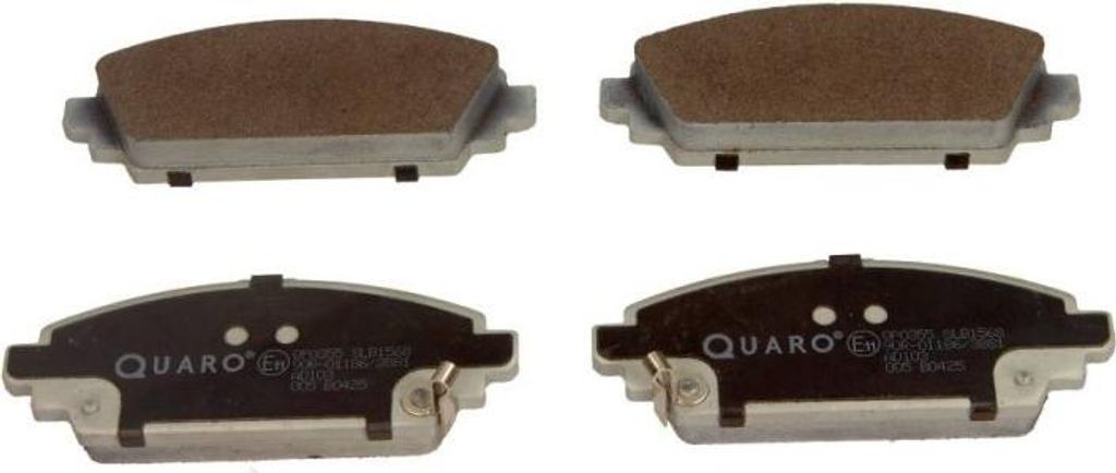 QUARO Bremsbeläge Satz Vorne Bremsklötze für HONDA CIVIC VII Hatchback (EU, EP, EV) QP0355