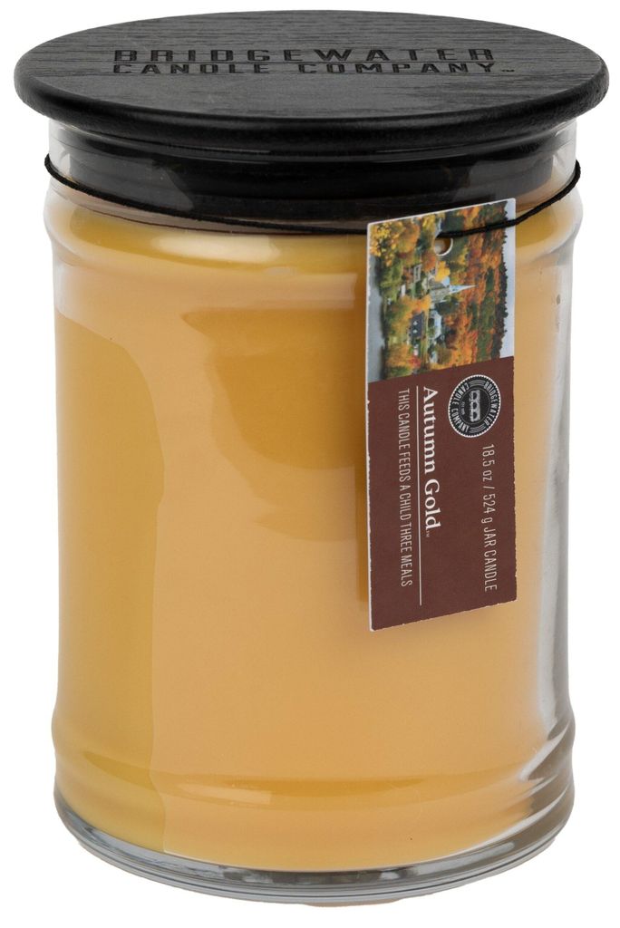 Bridgewater Candle Large Jar Autumn Gold 524 g