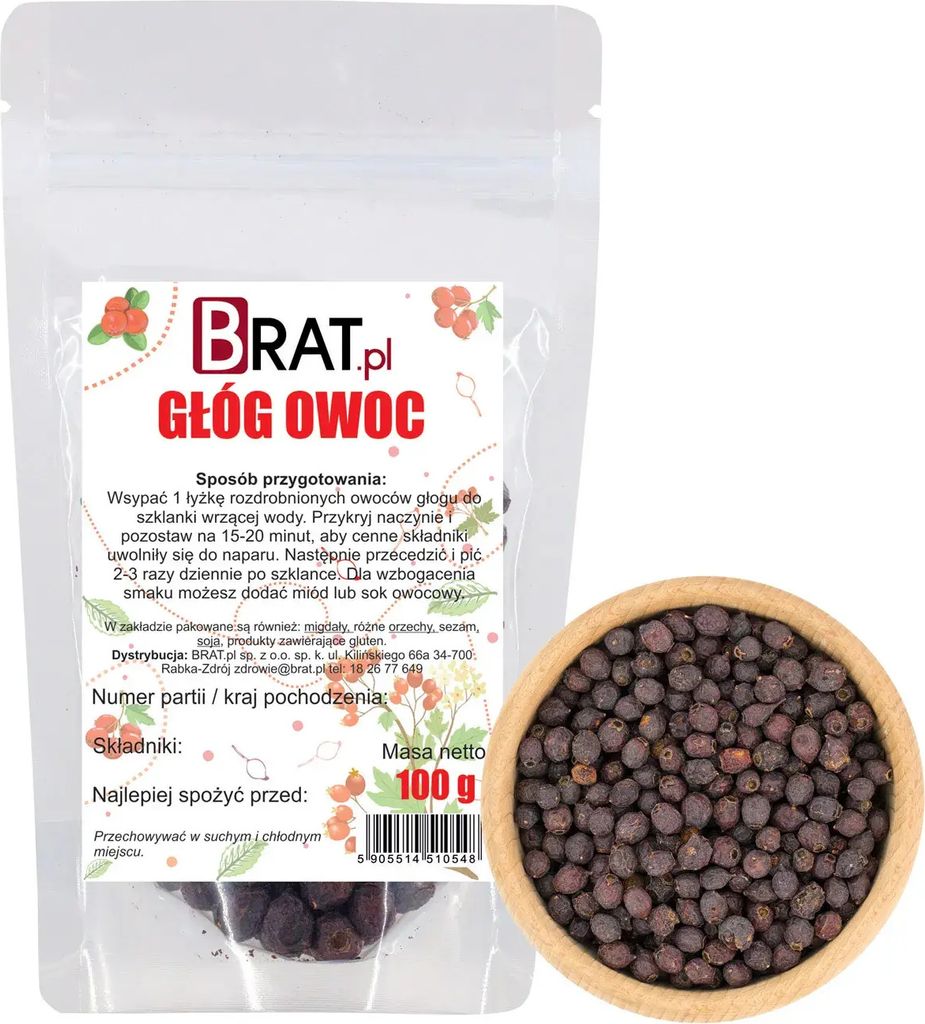 Plody hlohu 100g Obrázok produktu 