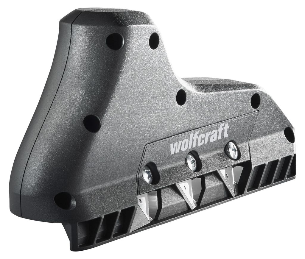 Wolfcraft 4009000 - Cepillo de bordes de 3 cuchillas Imagen del producto 
