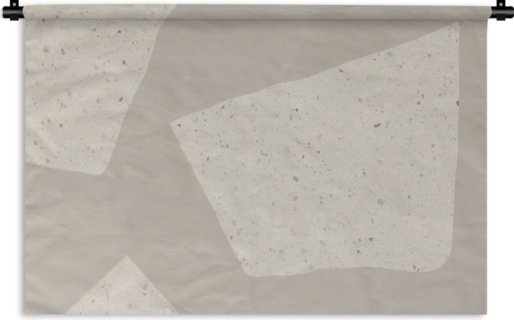 MuchoWow Wandteppich Wandbehang Terrazzo - Abstrakt - Pastell - Muster 150x100 cm Tapisserie Dekoration Wandtuch - Waschbar - Tapisserien - Wand-...