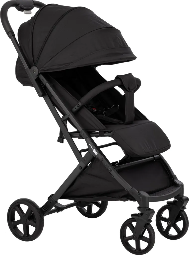 FreeON Poussette de sport Tao Noir : Poussette Canne Légère et Maniabe