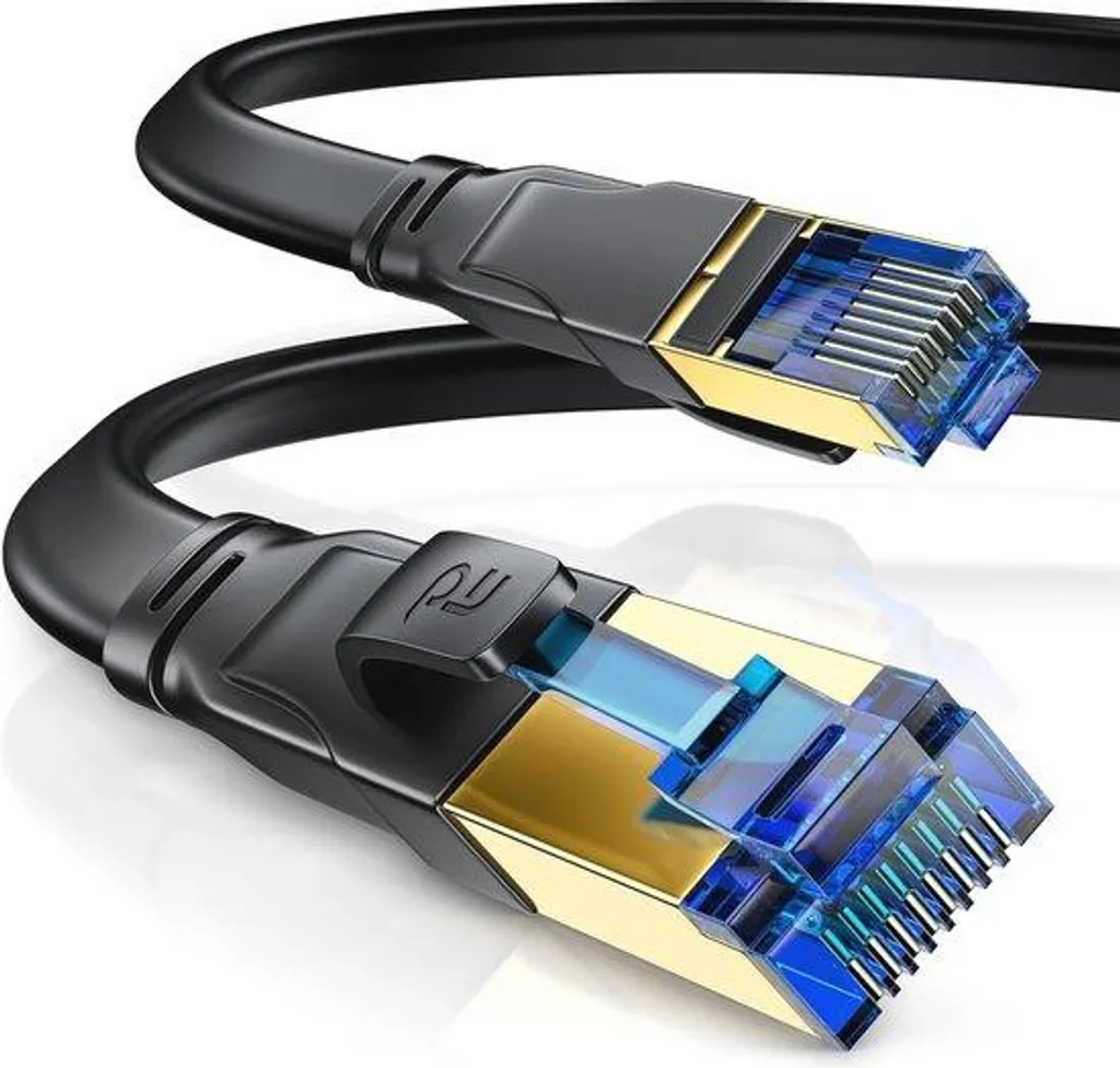 Câble Réseau CAT8 15m 40 Gbps RJ45 Ethernet Haute Vitesse Blindé SFTP
