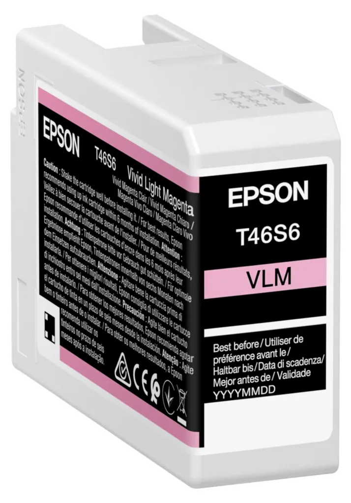 Cartuccia Epson T46S6 Vivid Light Magenta - L'Essenza del Colore
