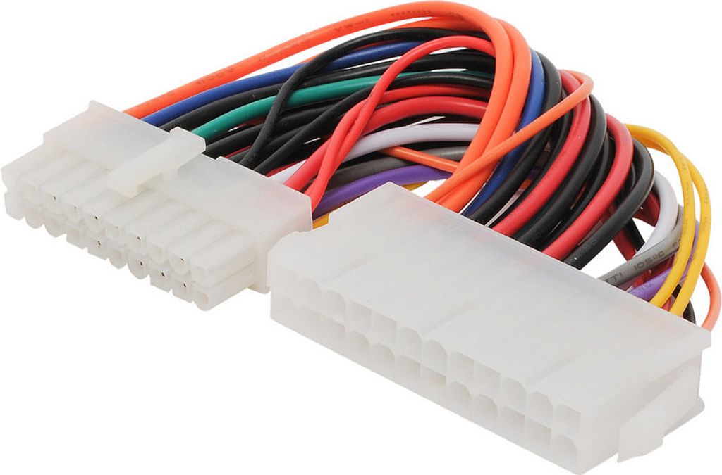 Int. Stromkabel 24pol ATX Buchse/20pol ATX St0,15m