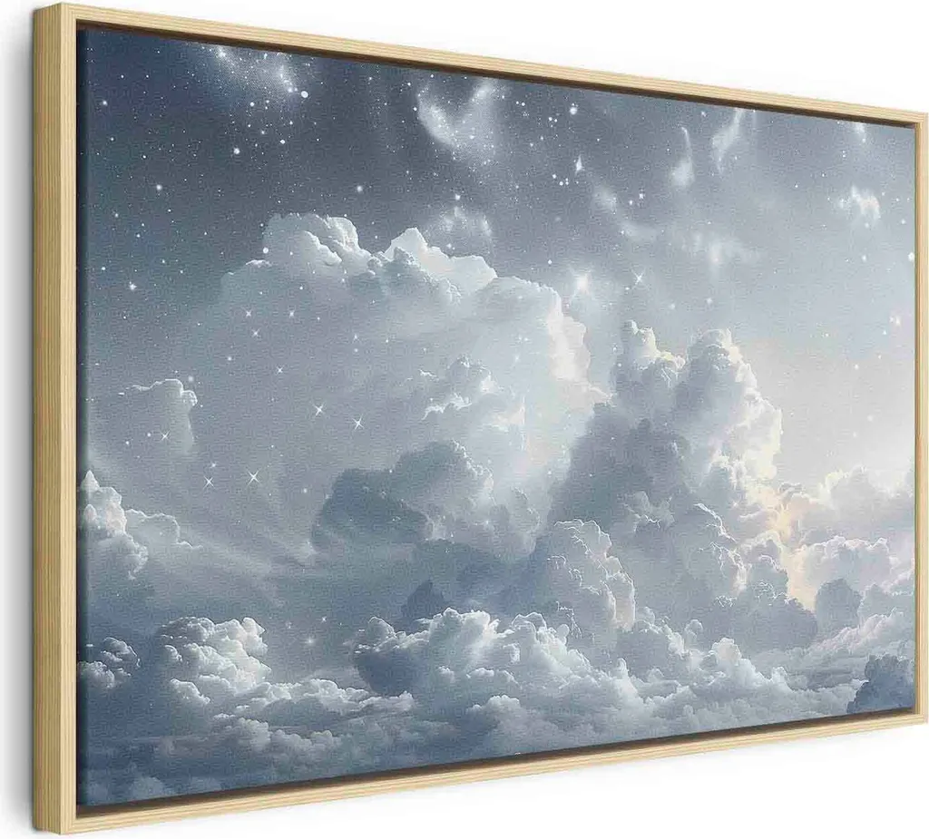 Offerta Quadro Moderno 60x40 Calma Astrale - Tela Alta Qualità