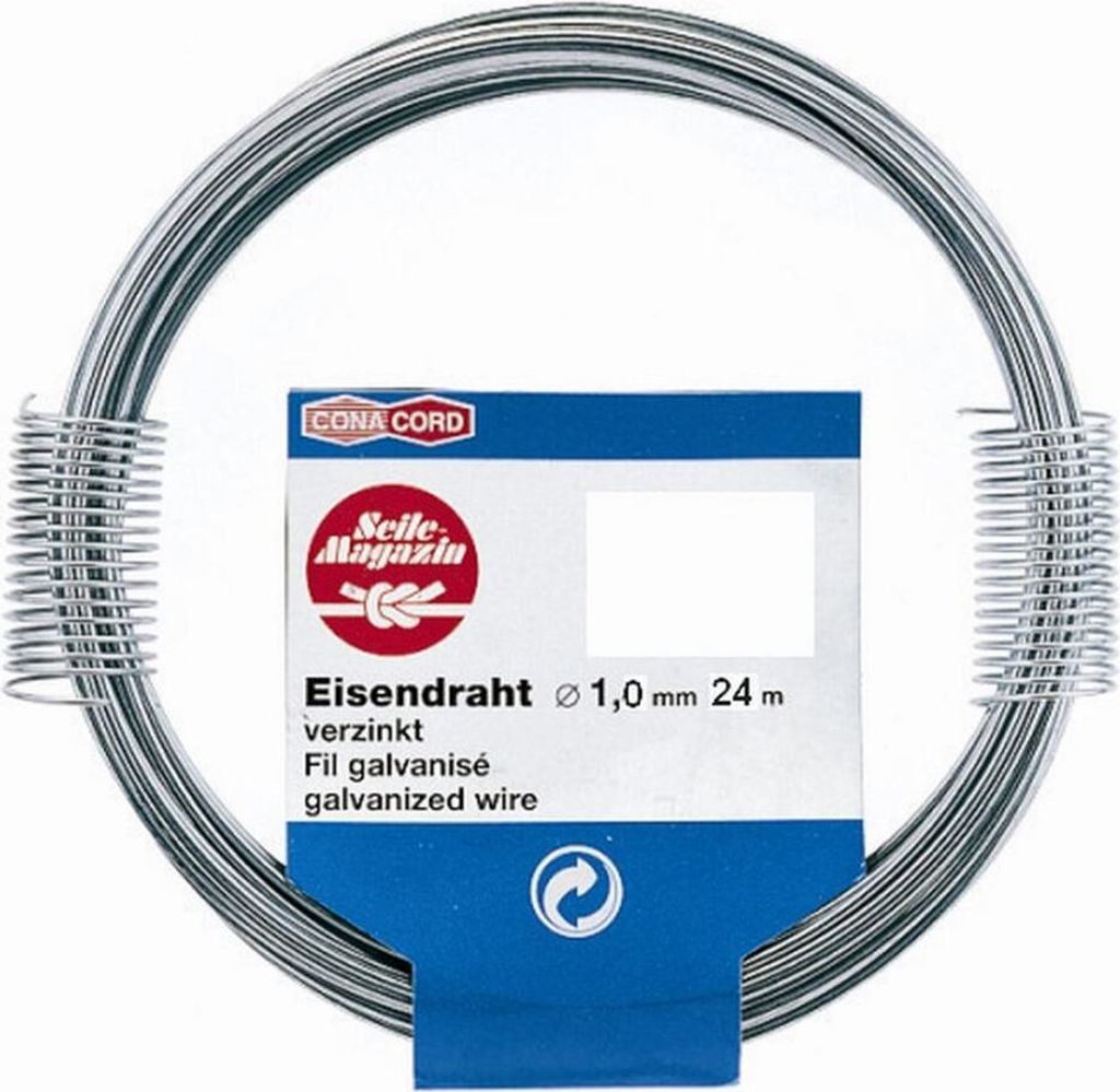 Conacord Eisendraht Ø 1,0 mm x 24 m