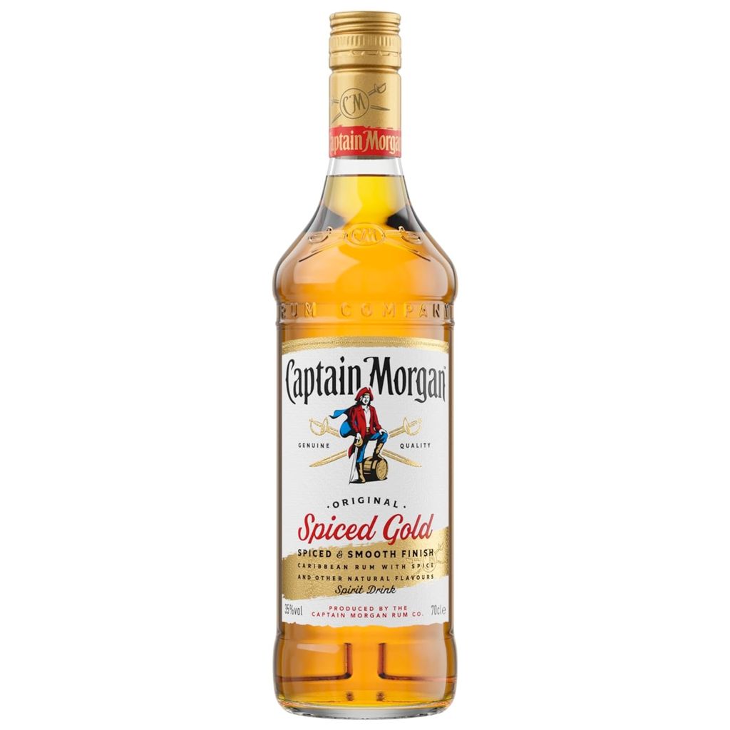 Captain Morgan Original Spiced Gold, Blended Rum, 35% vol, Produktbild 