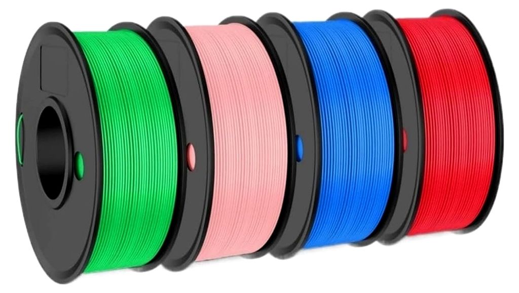 Matt 0,25 kg/Rolle 2 kg 8 Rollen 3D-Drucker Filament 8 Farben ordentlich ausgerichtet für 3D-Druck