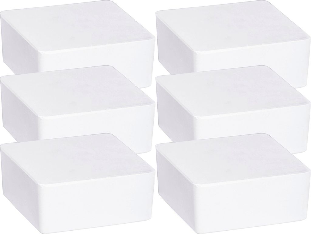 WENKO 6er Set Nachfüller Entfeuchter Cube 1kg Produktbild 