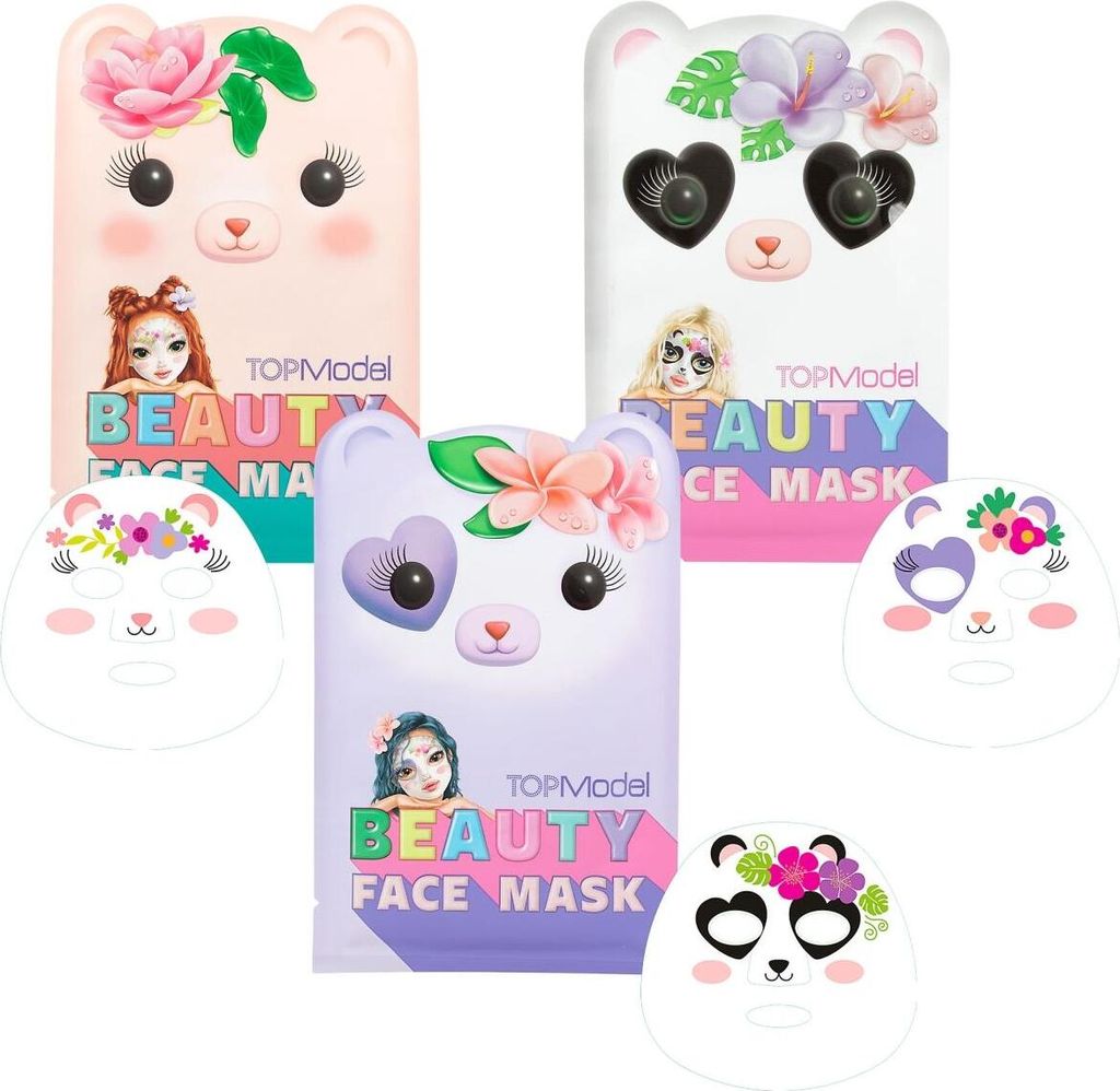 TOPModel Tuchmaske Tier BEAUTY and ME Produktbild 