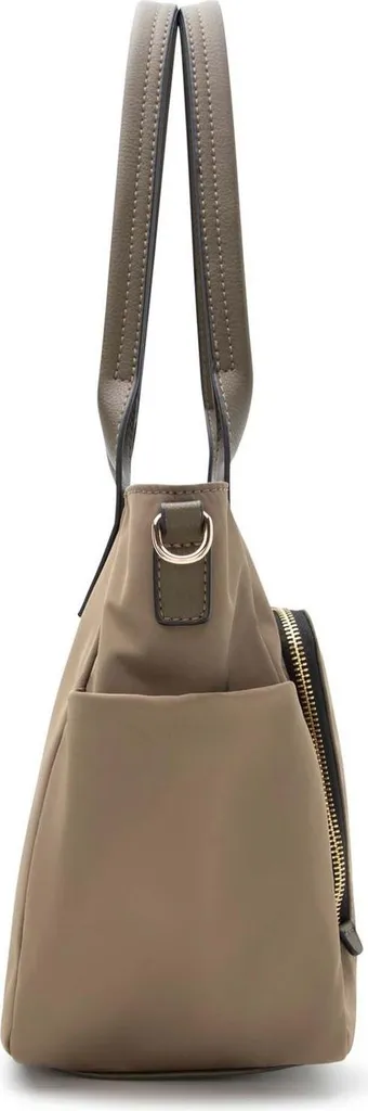 L.CREDI Penelope Shopper Forest Oliva - Borsa a Tracolla Elegante - 3