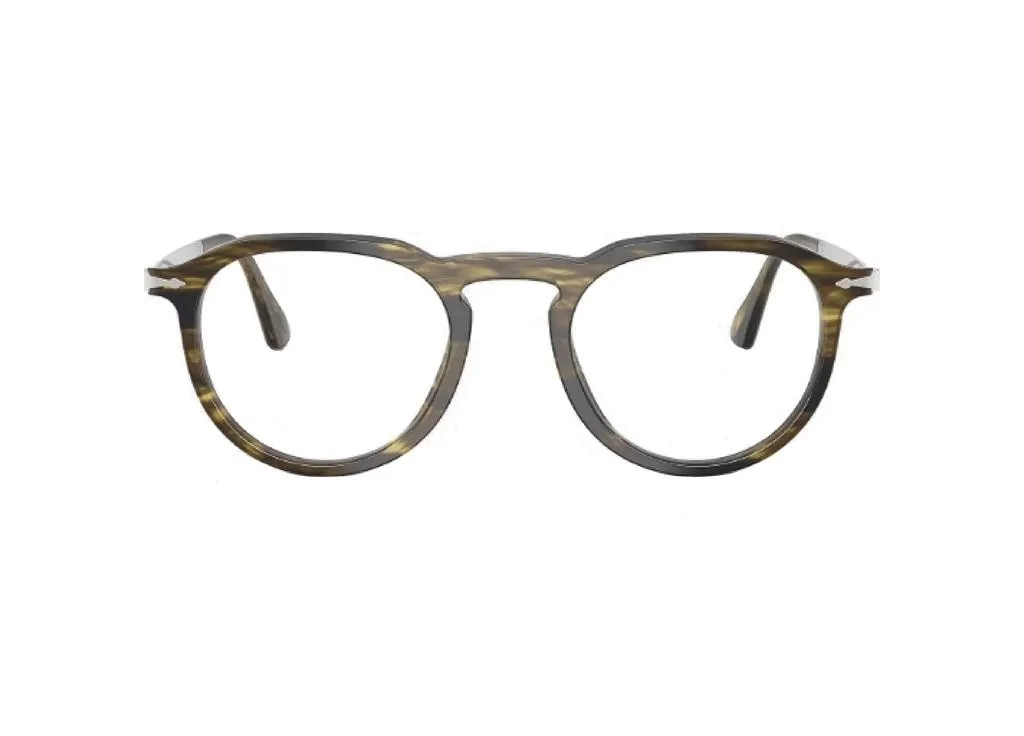 Lunettes de vue Persol PO3387V Pier Monture de marque acétate vert 50mm