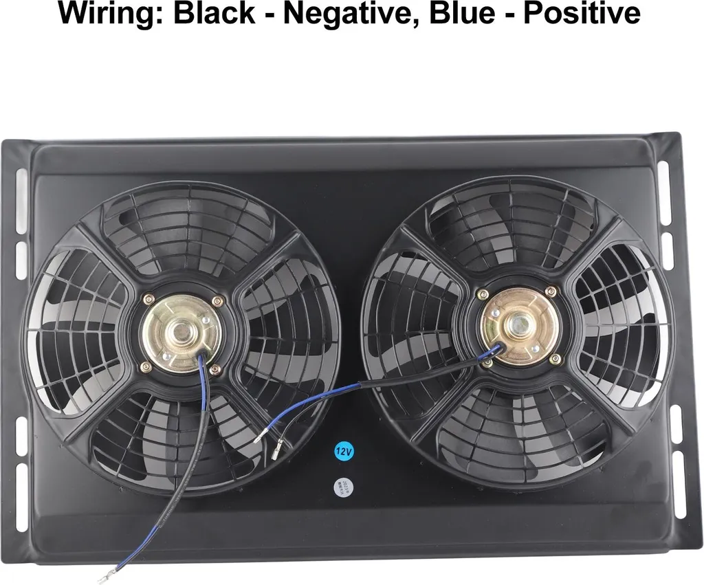 Système de Refroidissement Double Ventilateur pour Modification Auto - 5