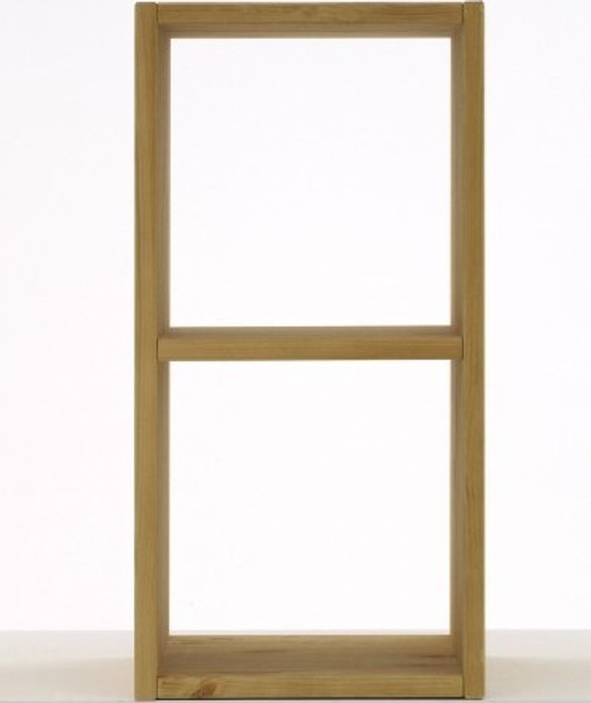 Würfel Regal Würfelsystem Raumteiler System-Regal Kiefer massiv Kinderzimmer, Farbe:laugenfarbig, Größe:Regalfach