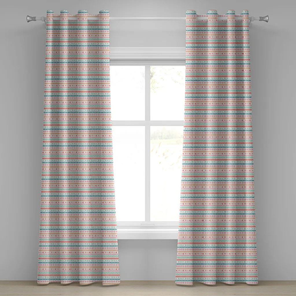 Tende in Microfibra 280x175 cm | ABAKUHAUS Motivi Aztechi
