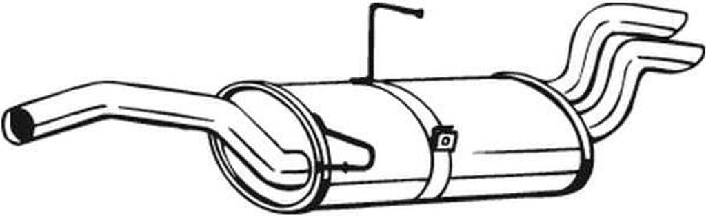 Bosal Endschalldämpfer 135-567