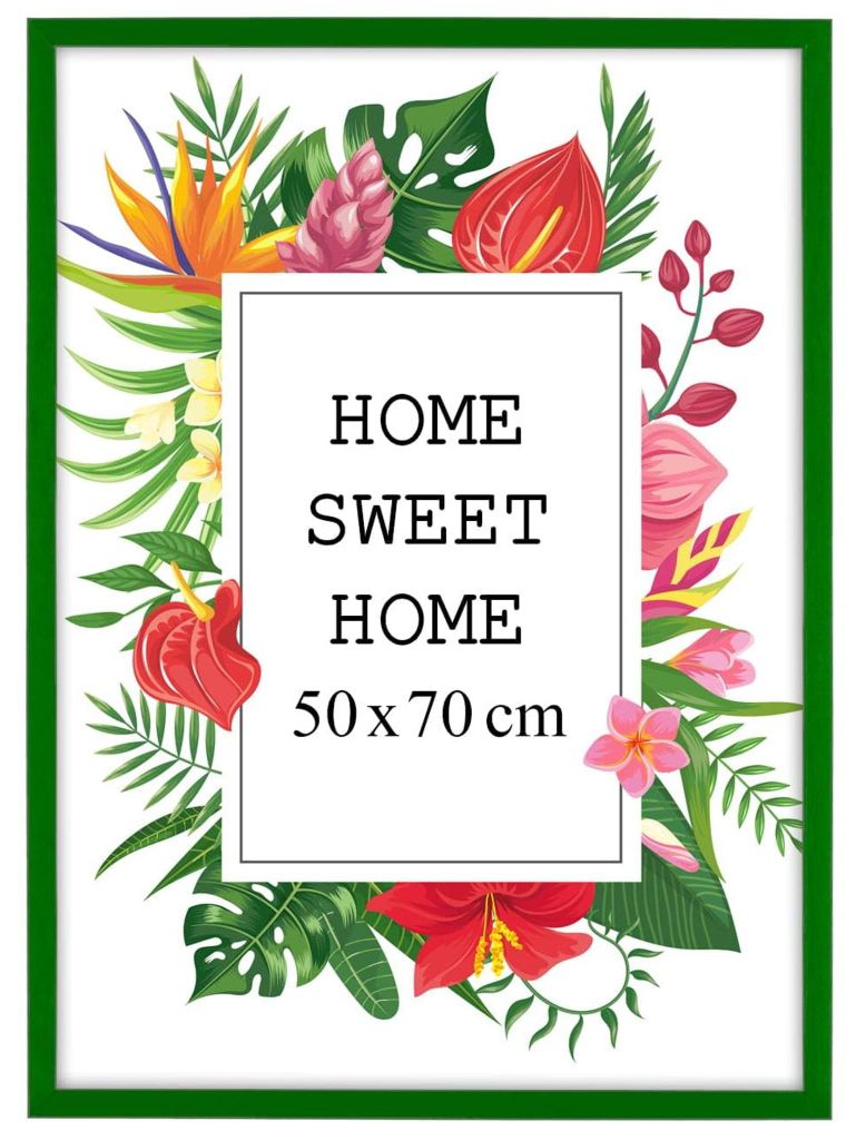 MG Design, rámeček na obrázky, zelený, 50 x 70 cm – Obrázek produktu 