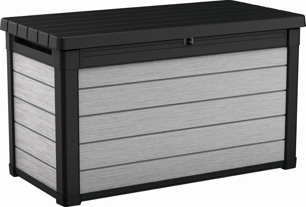 Jardinière Keter Denali DuoTech 380L grise : fini l'entretien du bois