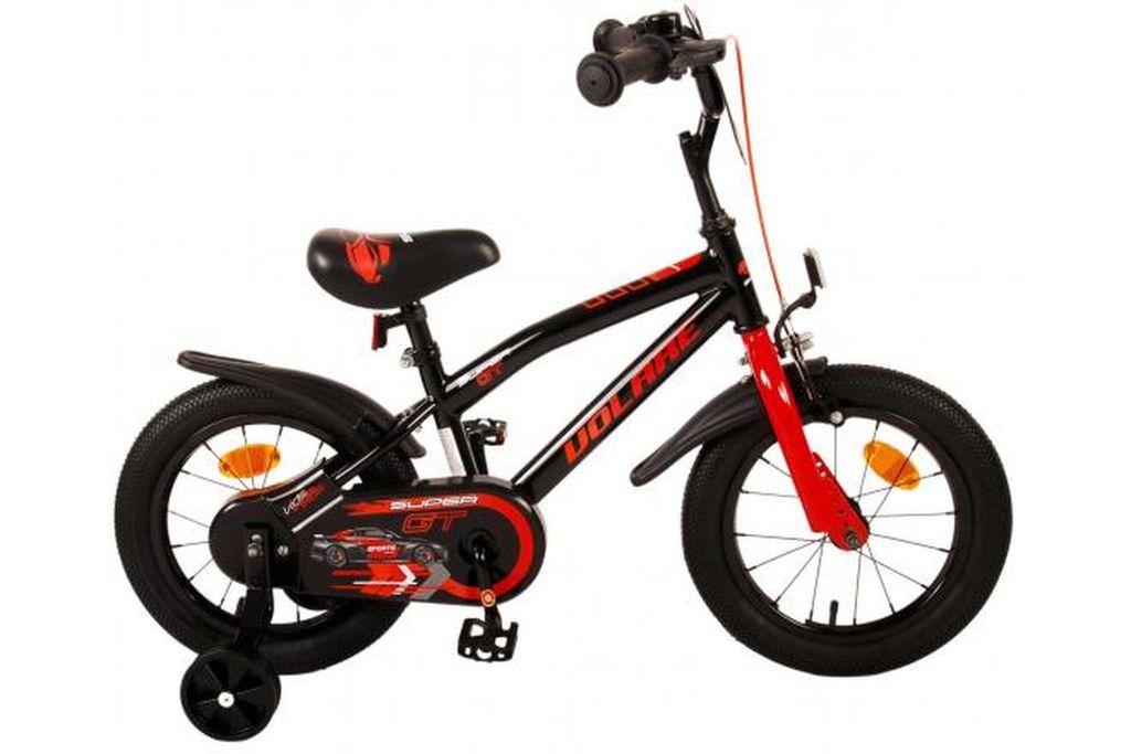 Volare Super GT Kinderfahrrad - Jungen - 14 Zoll - Rot Produktbild 