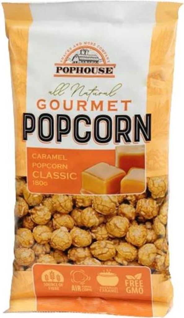 Pophouse Gourmet Popcorn Caramel Classic 180g