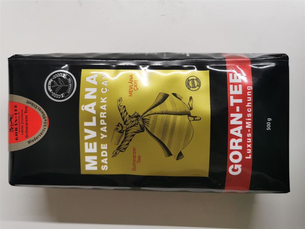 MEVLANA SADE YAPRAK CAY Tè nero GORAN-TEE Miscela 500 g Immagine del prodotto 