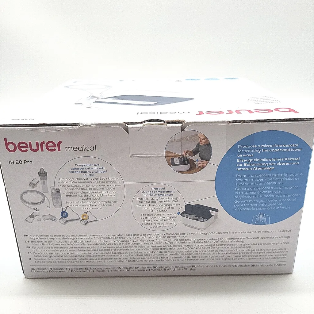 Inalatore Professionale Beurer IH 55 | Performance 0.35ml/min Respiro - 7