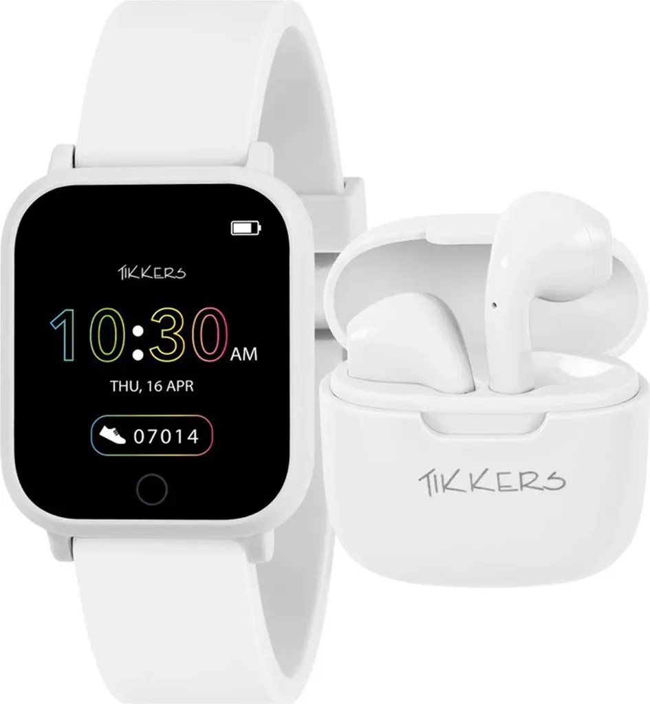 Pack Montre Connectée Tikkers Série 10 et Écouteurs pour le Quotidien