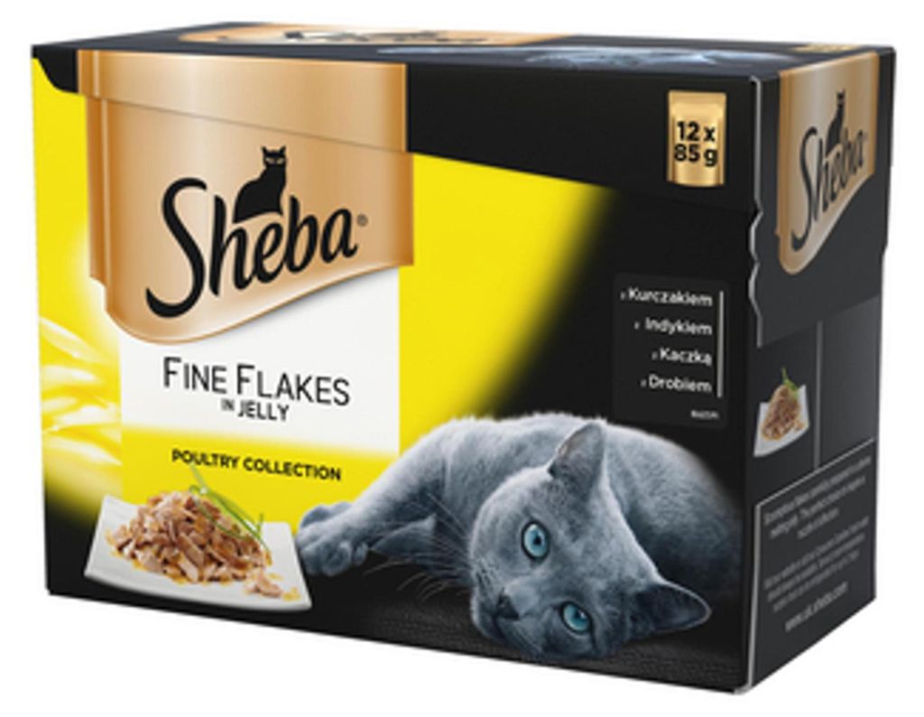Sheba Del in Jelly Smaki Drobiowe 12x85g Zdjęcie produktu 