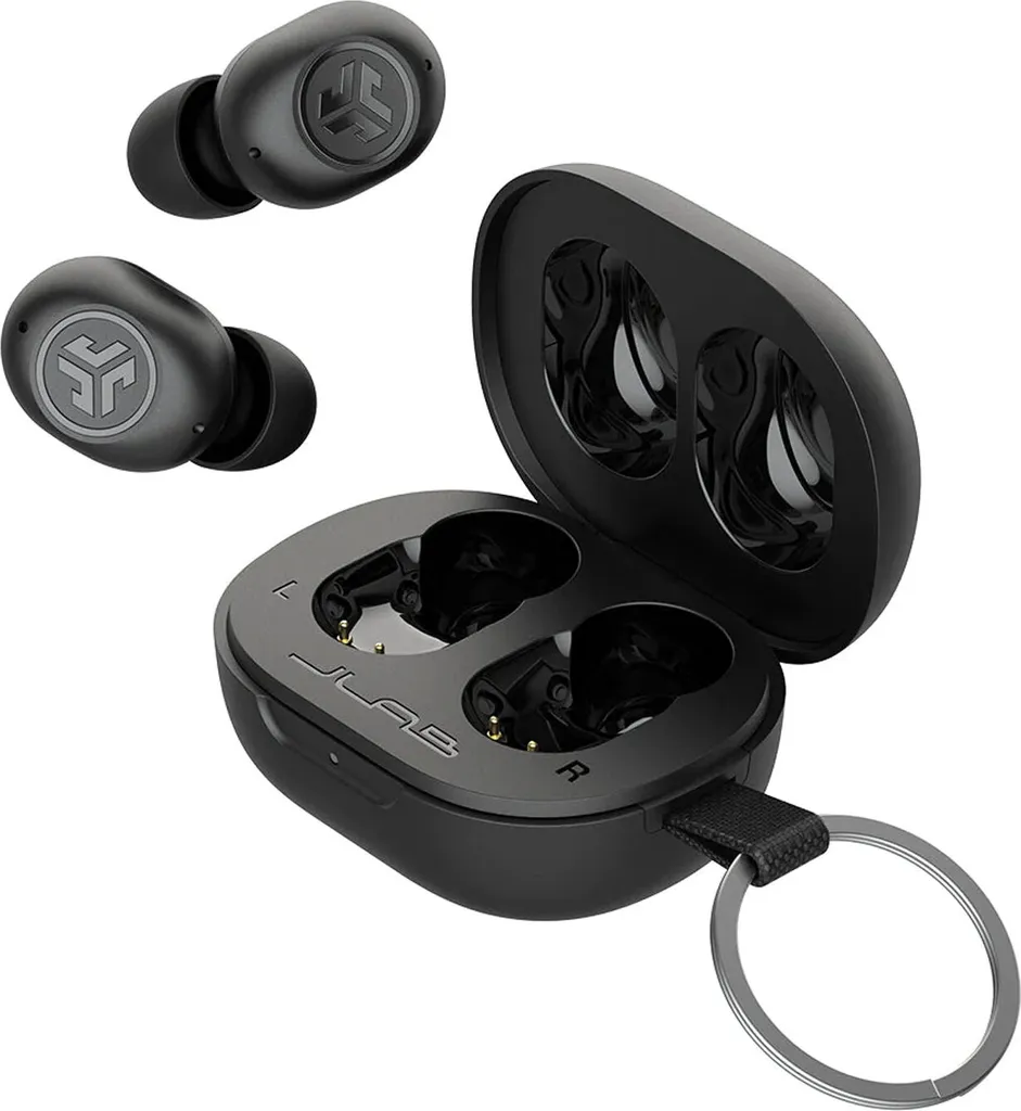 JLab JBuds Mini Écouteurs Bluetooth Noir - True Wireless Ultra Compacts - 3