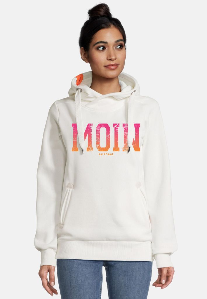 salzhaut Damen Hoodie SÜNN - MOIN FARBVERLAUF XXL