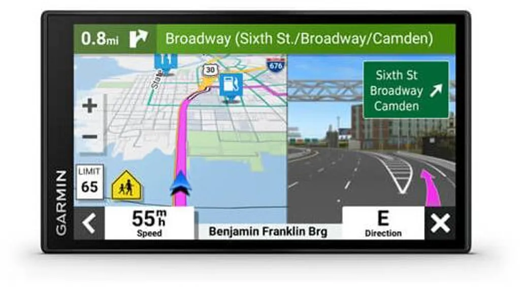 Garmin DriveSmart 66 GPS Automobile avec Écran 6 Pouces Haute Résolution