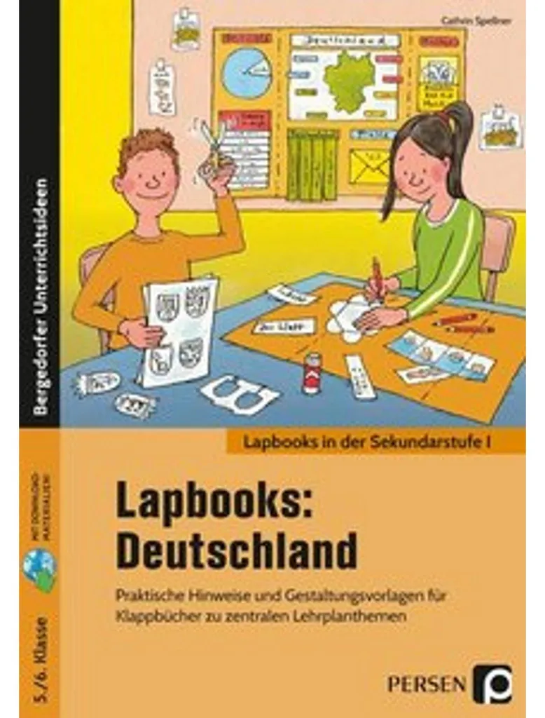 Mémorisez l'allemand facilement avec les Lapbooks Deutschland 5e et 6e