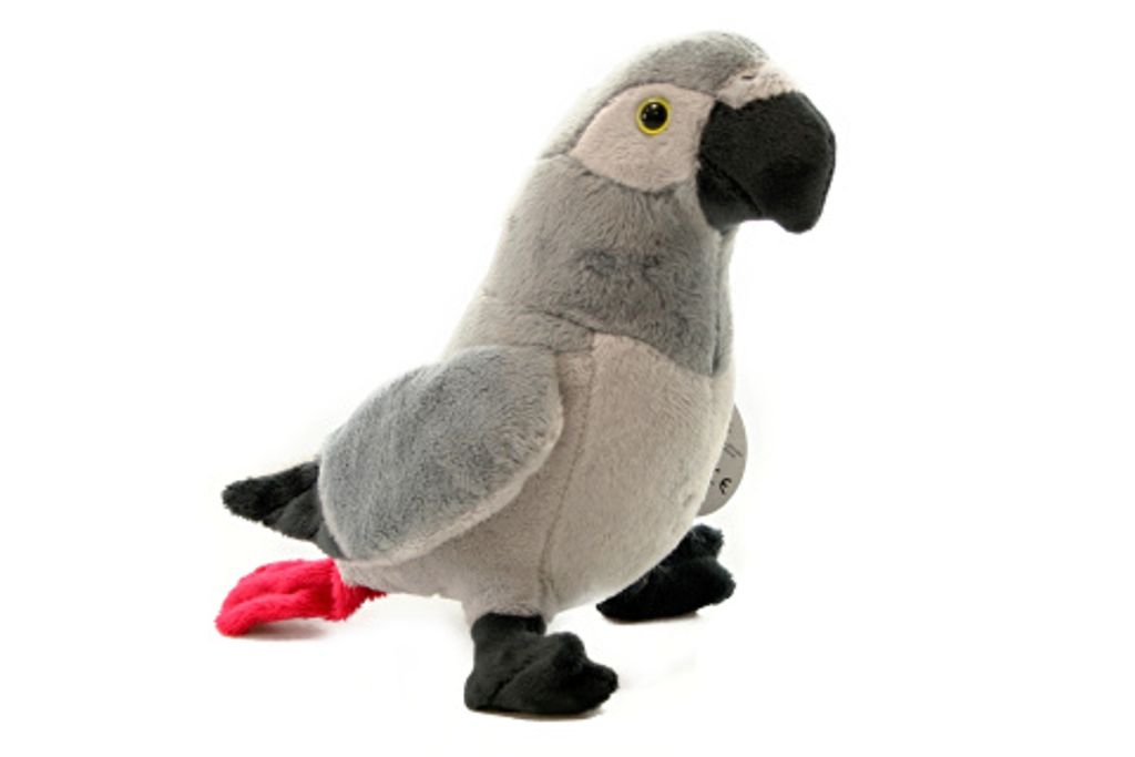 Peluche Pappagallo grigio Immagine del prodotto 