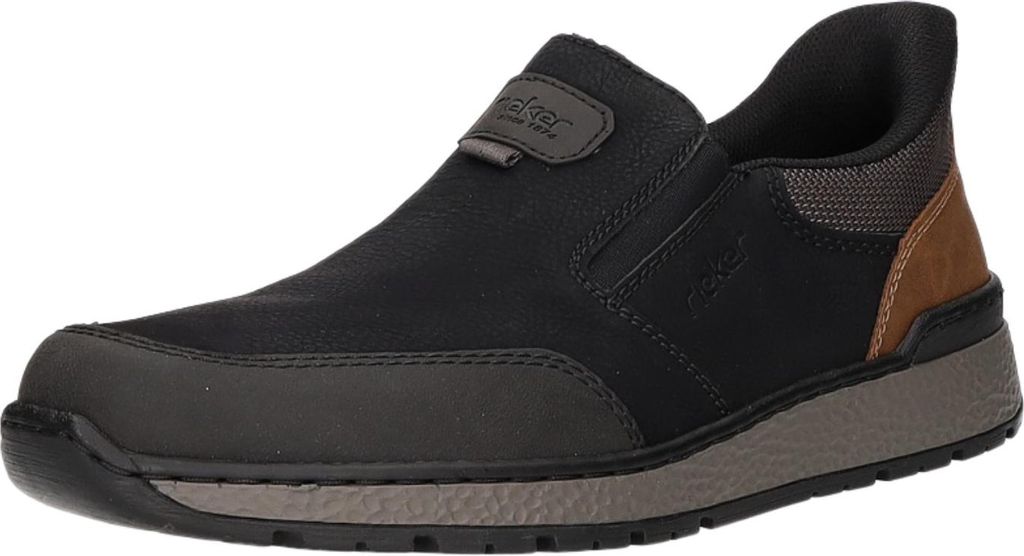 Rieker Klassische Slipper Herren 32303936393834 Schwarz 47 EU