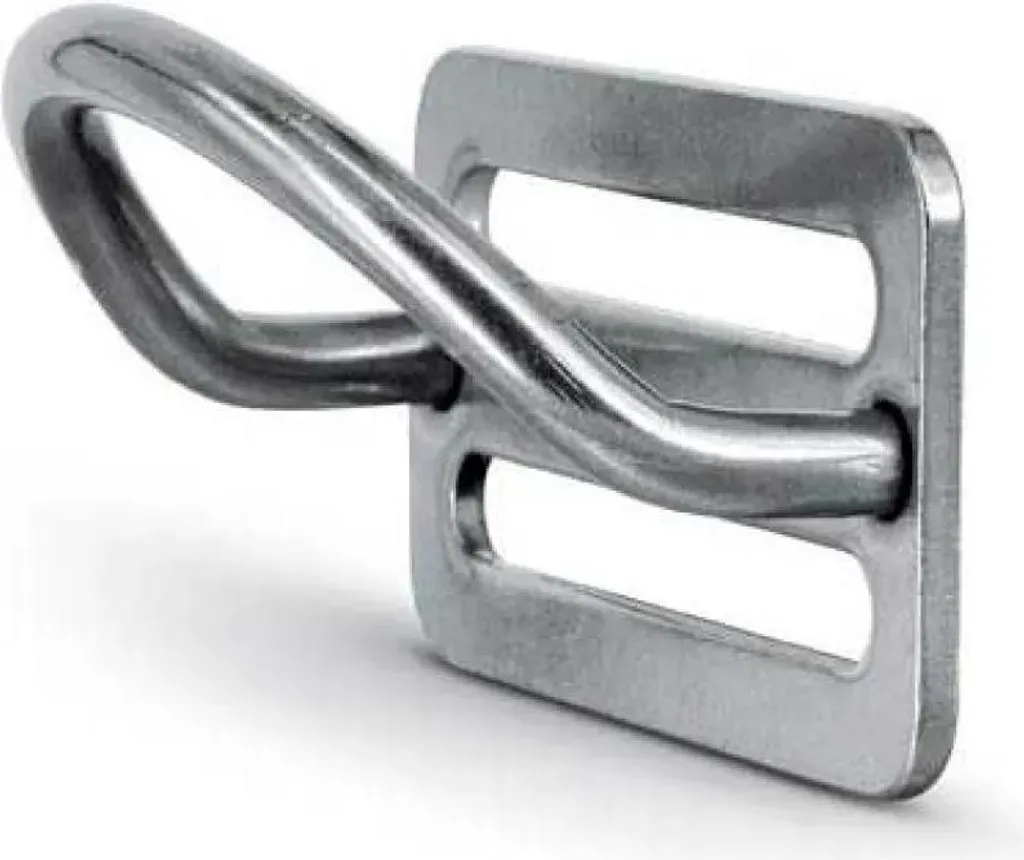 Best Divers Boucle avec D-Ring Argenté en Acier Inox Taille Unique