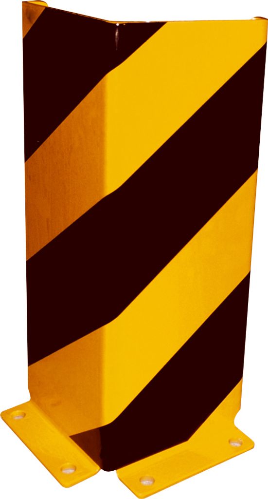 Anfahrschutz, gelb beschichtet 400 mm