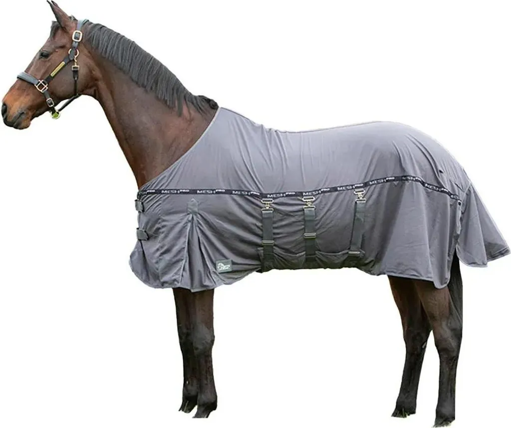 Couverture anti-mouches avec protection ventrale Mesh Pro 185 cm
